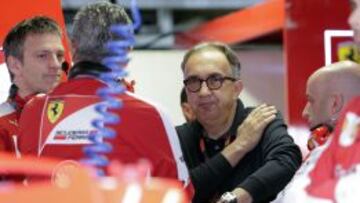 Sergio Marchionne, el jefe de Ferrari.