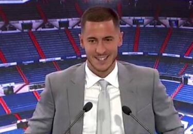 Hazard: "Le dije de broma a Modric si me dejaba el nmero '10' y me dijo que no"