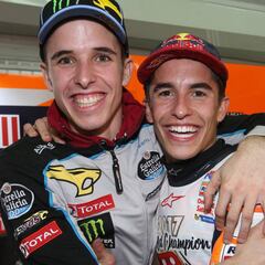 Álex Márquez con la Honda de MotoGP del EG VDS en Jerez