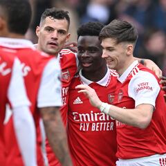 What games have Arsenal and Man City got in Premier League title run-in?