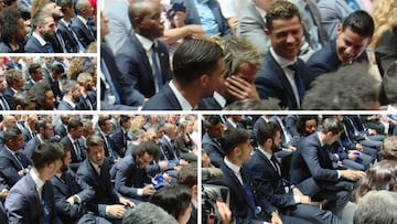 De los bostezos y el agua a las bromas y las risas: as¨ª fue el paso del Madrid por Sol