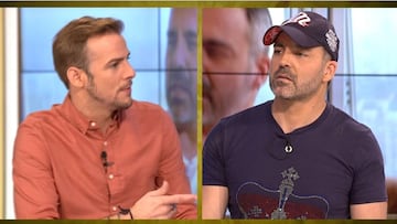 Juan Camus y Álex de Operación Triunfo se enfrentaron en el plató de Hora Punta.