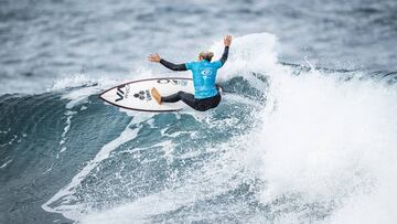 Sage Erickson es una de las estrellas del surf mundial que estar&aacute;n en el ABANCA Galicia Classic Surf Pro.