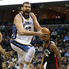 El gran show de Marc Gasol ante los Toronto Raptors