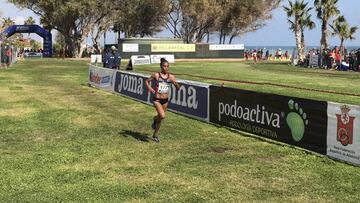 Trihas Gebre se exhibió y guió al Bilbao Atletismo al oro nacional