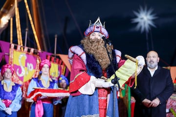 Melchor, Gaspar y Baltasar llegaron por primera vez en un llaüt tradicional mallorquín, ‘La Balear’, que este año celebra su centenario.