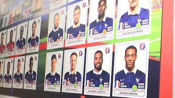 Panini French Euro 2016 pages