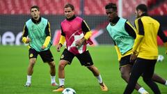 Entrenamiento del Dortmund.