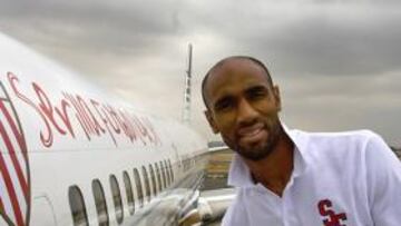 <b>LEYENDA. </b>Kanouté es un ídolo para el sevillismo.