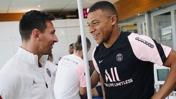 Messi y Mbapp&eacute;.