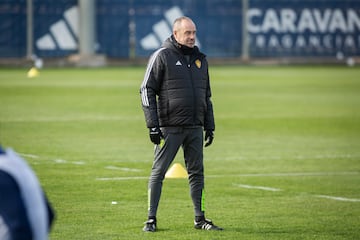 Víctor Fernández, entrenador del Zaragoza.