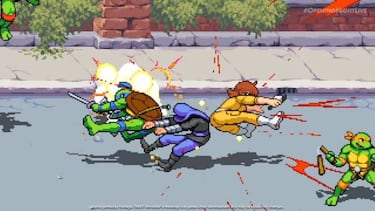 TMNT: Shredder's Revenge tira de acción en su nuevo tráiler; April será jugable