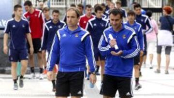 Jagoba Arrasate, técnico de la Real.