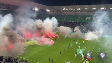 Ultras en Francia no han dejado empezar un partido