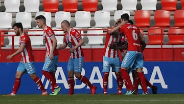 Jugadores del Lugo.