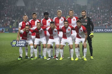 Once inicial del Slavia de Praga 