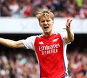 Odegaard cerca de regresar con el Arsenal