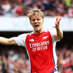 Odegaard cerca de regresar con el Arsenal
