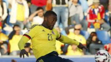 Jackson Martínez jugó parte del segundo tiempo ante Venezuela