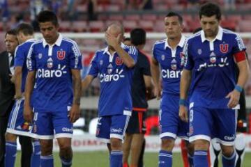 Universidad de Chile recibió a Antofagasta en el Nacional.