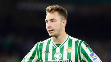 Real Betis striker Loren Morón.