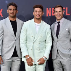 Mahomes, Cousins and Mariota, principal characters in ‘Quarterback’ on Netflix: how much are they paid?