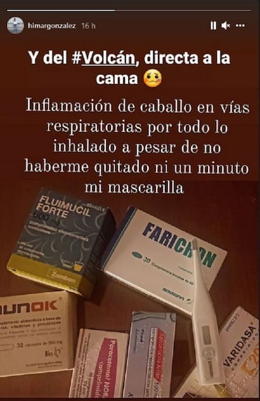 La salud de Himar Gonzlez se resiente tras la erupcin del Cumbre Vieja en La Palma
