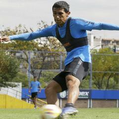 Obando se golpeó durante la práctica y asustó a todos