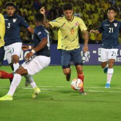 Colombia se luce y golea a Ecuador en el Preolímpico