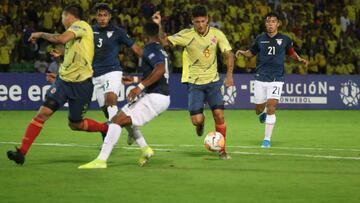 Colombia se luce y golea a Ecuador en el Preolímpico