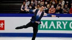 Figure Skating - World Figure Skating Championships - Saitama Super Arena, Saitama, Japan - March 23, 2023 Spain's Tomas-Llorenc Guarino Sabate performs during the men short program REUTERS/Kim Kyung-Hoon