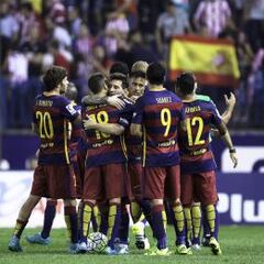 Uno a uno: Neymar y Messi inventaron dos obras de arte