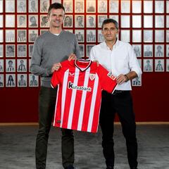 Valverde cumplirá su noveno año en el Athletic: “Una ilusión nueva”