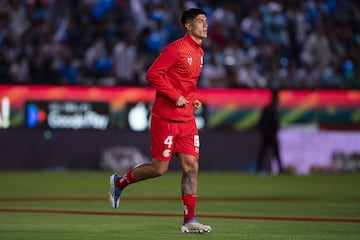 Valber Huerta of Toluca during the game Pachuca vs Toluca, corresponding to second leg of the great final of the Torneo Apertura 2022 of the Liga BBVA MX, at Hidalgo Stadium, on October 30, 2022.

<br><br>

Valber Huerta de Toluca  durante el partido Pachuca vs Toluca, correspondiente a la vuelta de la gran final del Torneo Apertura 2022 de la Liga BBVA MX, en el Estadio Hidalgo, el 30 de octubre de 2022.