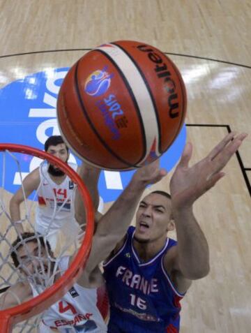 Rudy Gobert y Pau Gasol.