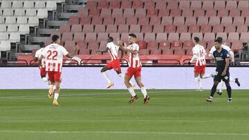 PRIMER GOL DEL ALMERIA. ALMERIA - PONFERRADINA