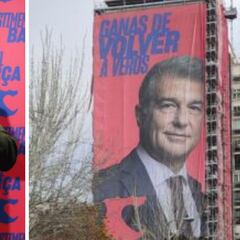 El próximo plan de Laporta para su pancarta gigante frente al Bernabéu