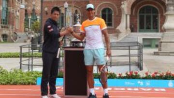 Nadal: "LLego más tranquilo que en semanas anteriores"