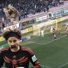 Hacen canción a ‘Memo’ Ochoa en Italia: “O, o, o, Ochoa es un gato”