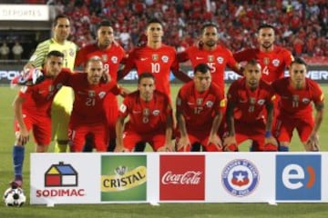 Las mejores imágenes del duelo entre Chile y Uruguay