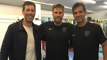 In rude health - Van Nistelrooy pops in on Malaga