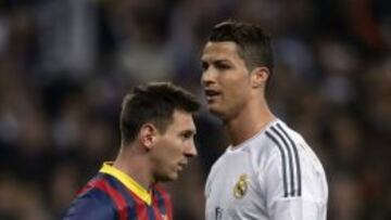 Cristiano Ronaldo y Lionel Messi