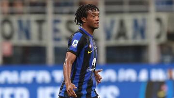 Juan Guillermo Cuadrado, volante colombiano del Inter de Milán