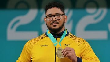 Rafael Cerro obtuvo la medalla de oro en la halterofilia de los Juegos Panamericanos de Santiago 2023.