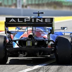 Red Bull señala al alerón trasero del Alpine de Alonso y Ocon