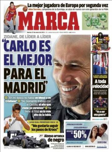 Portadas de la prensa deportiva