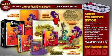 Así son las ediciones de Shantae de Game Boy Color de Limited Run: fecha y extras