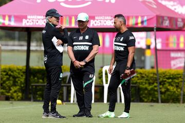 Atlético Nacional entrena de cara a los cuadrangulares de la Liga BetPlay.