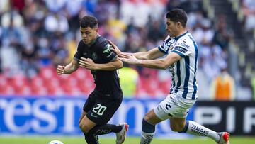 during the game America vs Pachuca, corresponding to day 06 of the Torneo Clausura Grita Mexico C22 of Liga BBVA MX, at Azteca Stadium, on February 20, 2022.
<br><br>
durante el partido America vs Pachuca, correspondiente