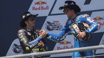 Rossi: "Era un buen d¨ªa para la victoria, pero comet¨ª un error"